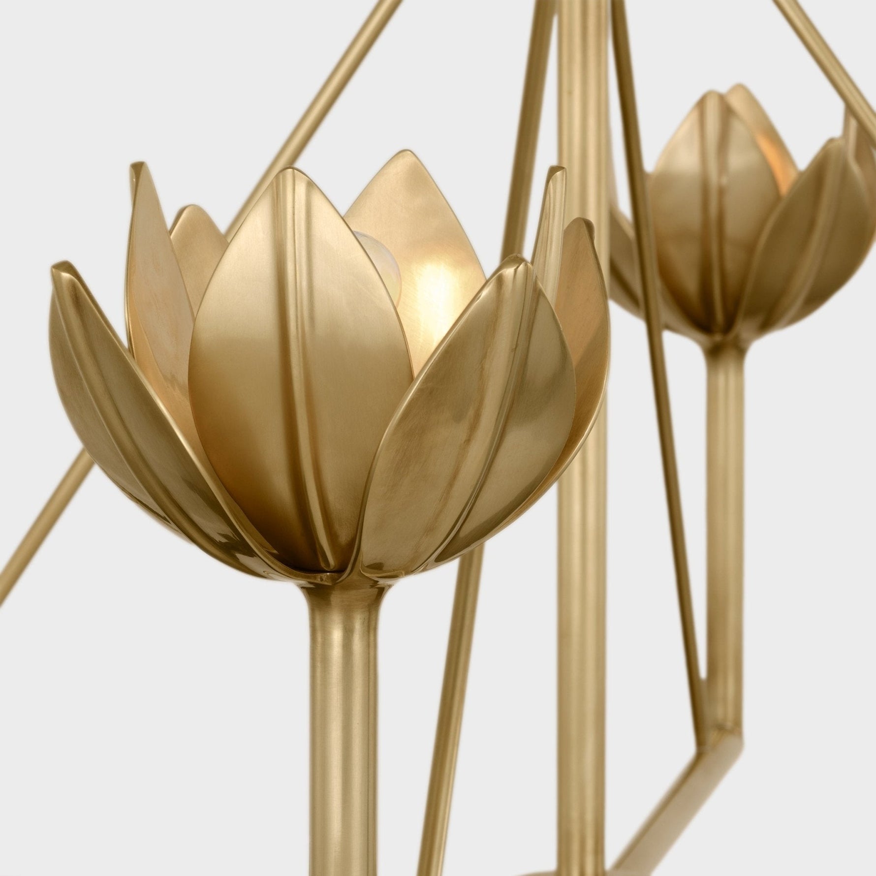 Ulmaris Floral Metal Chandelier - Lamp Outdoor