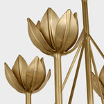 Ulmaris Floral Metal Chandelier - Lamp Outdoor
