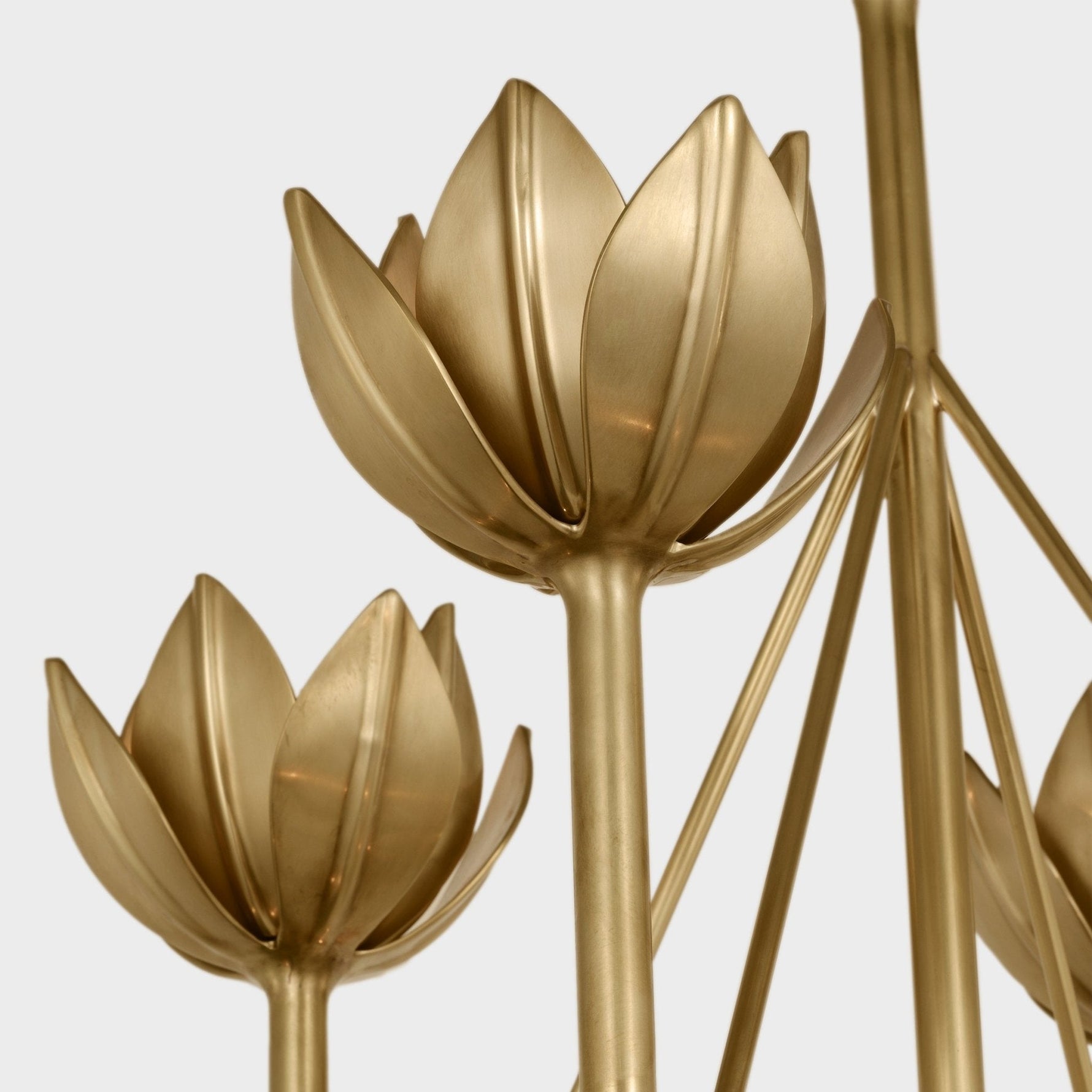 Ulmaris Floral Metal Chandelier - Lamp Outdoor
