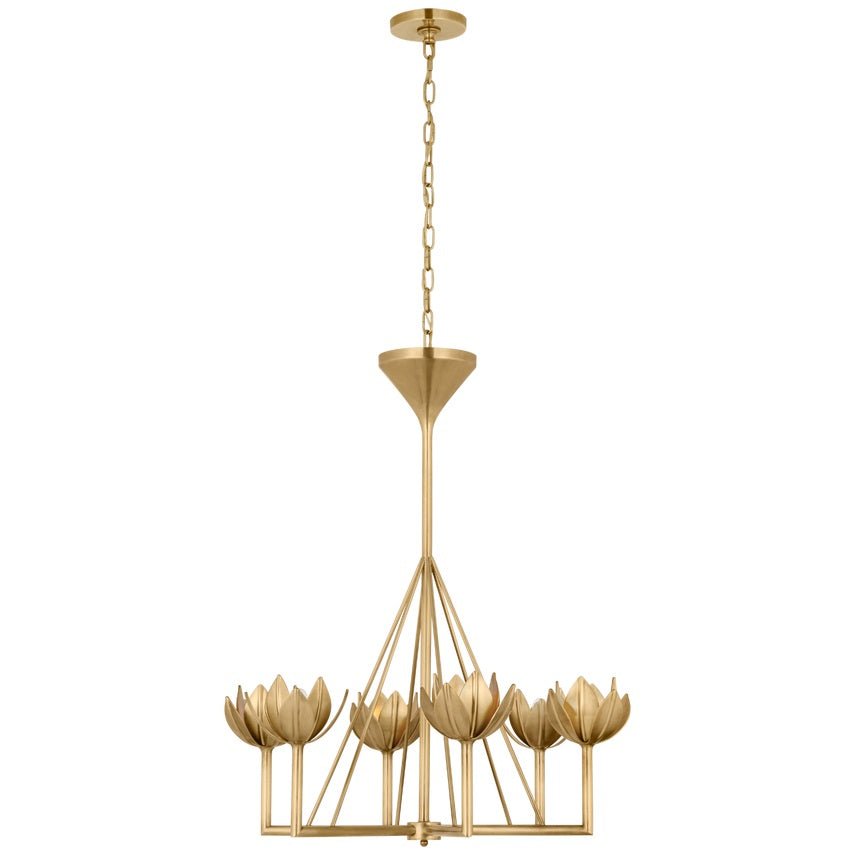 Ulmaris Floral Metal Chandelier - Lamp Outdoor