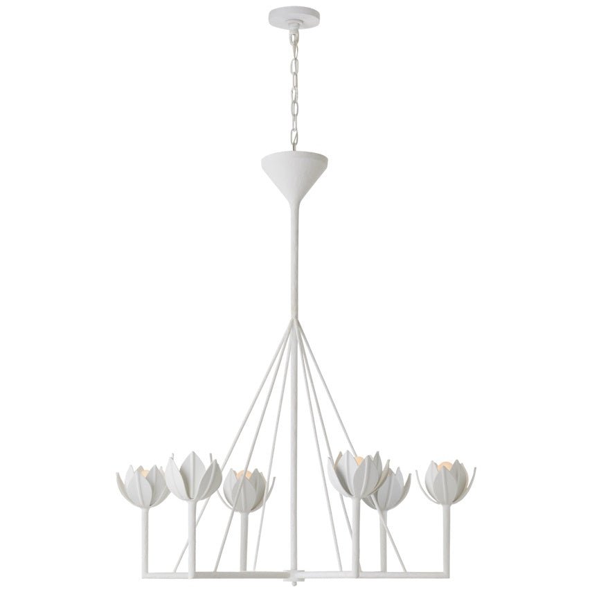 Ulmaris Floral Metal Chandelier - Lamp Outdoor