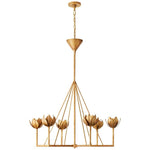 Ulmaris Floral Metal Chandelier - Lamp Outdoor