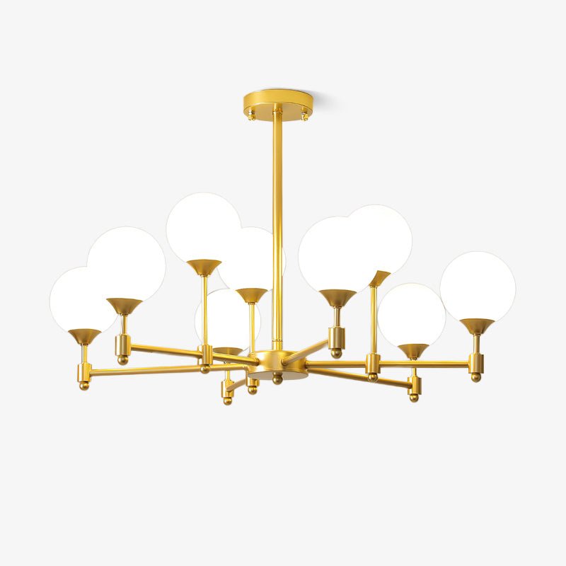 Solara Elegant Glass Chandelier - Lamp Outdoor