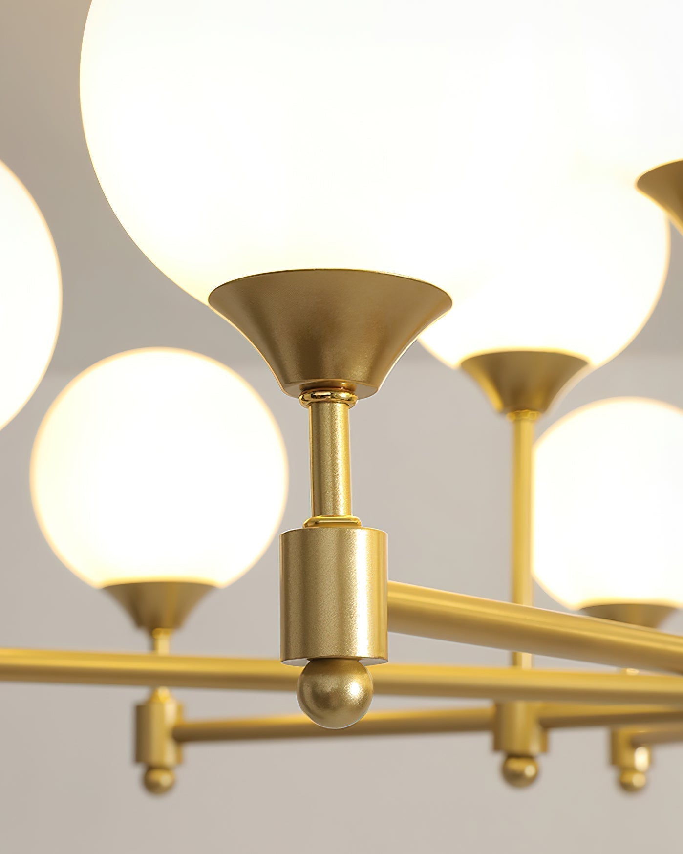 Solara Elegant Glass Chandelier - Lamp Outdoor