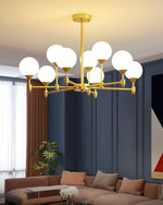 Solara Elegant Glass Chandelier - Lamp Outdoor