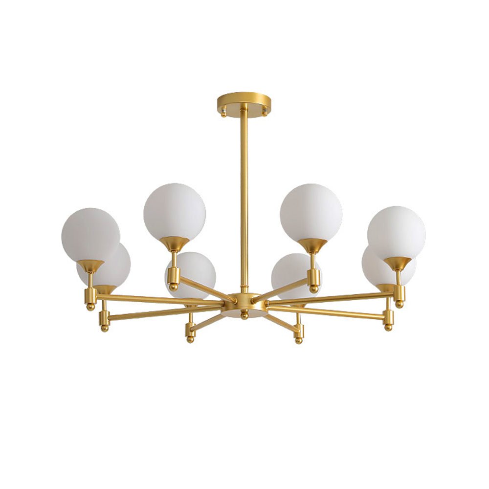 Solara Elegant Glass Chandelier - Lamp Outdoor