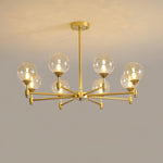 Solara Elegant Glass Chandelier - Lamp Outdoor