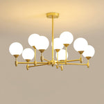 Solara Elegant Glass Chandelier - Lamp Outdoor