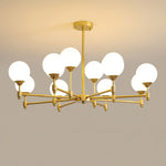 Solara Elegant Glass Chandelier - Lamp Outdoor