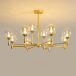 Solara Elegant Glass Chandelier - Lamp Outdoor