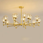 Solara Elegant Glass Chandelier - Lamp Outdoor