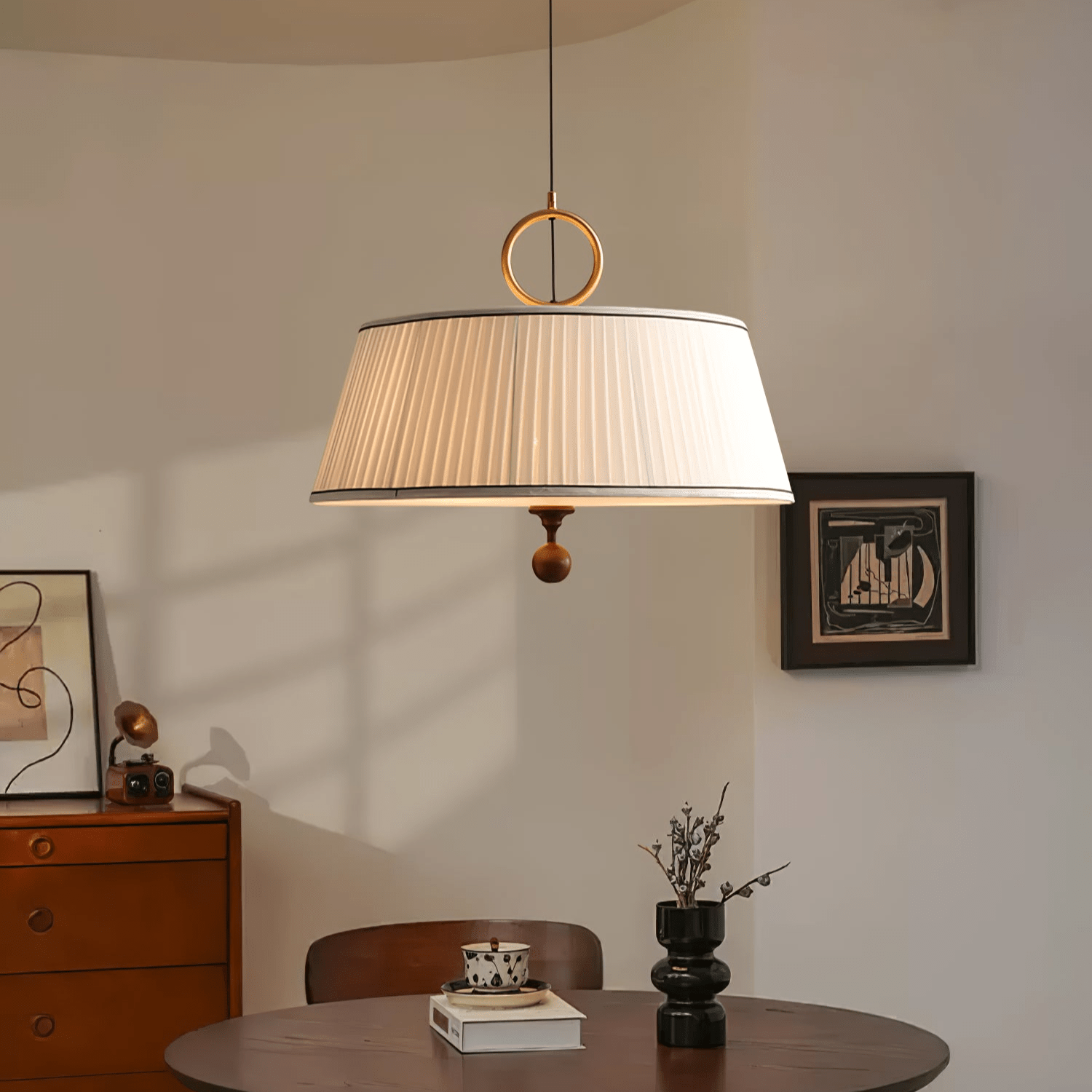 Alina Fabric Pendant Lamp - Lamp Outdoor