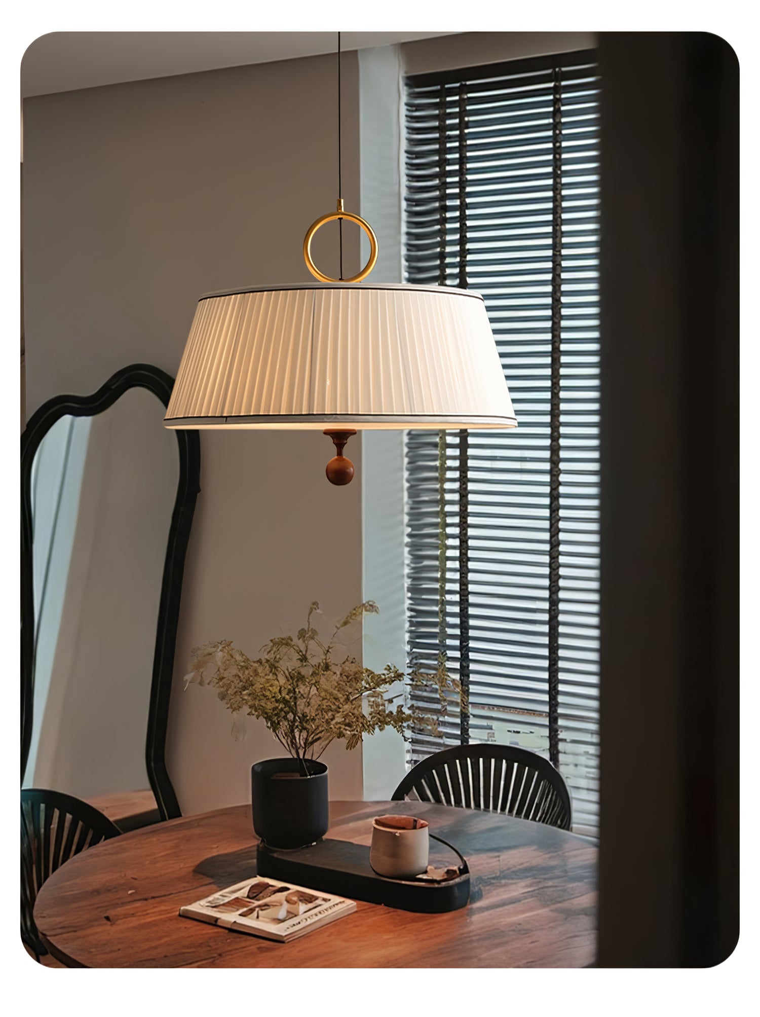 Alina Fabric Pendant Lamp - Lamp Outdoor
