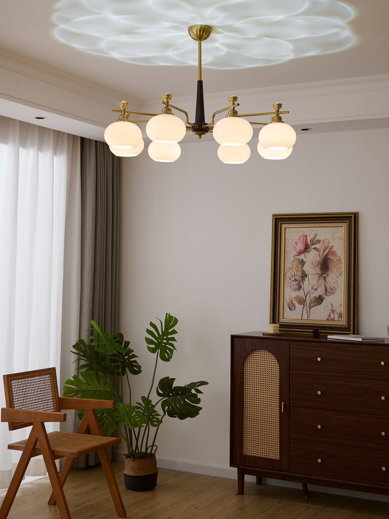 Alistair Sphere Chandelier - Lamp Outdoor