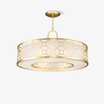 Arshaor Premium Elegance Round Copper Glass Pendant light - Lamp Outdoor