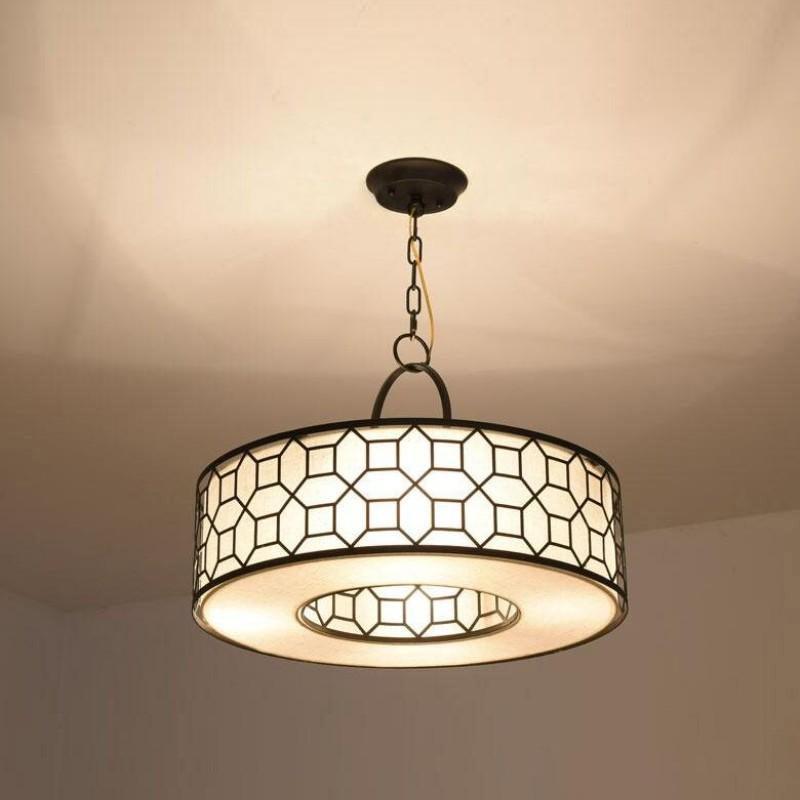 Arshaor Premium Elegance Round Copper Glass Pendant light - Lamp Outdoor