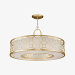 Arshaor Premium Elegance Round Copper Glass Pendant light - Lamp Outdoor