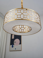 Arshaor Premium Elegance Round Copper Glass Pendant light - Lamp Outdoor