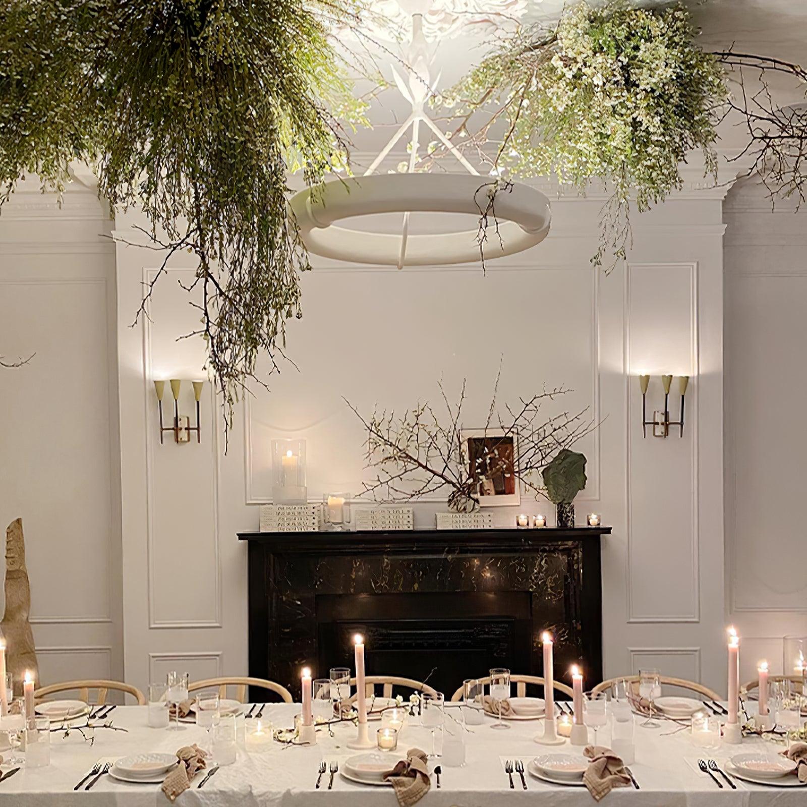 Tinsley Plaster Chandelier - Lamp Outdoor
