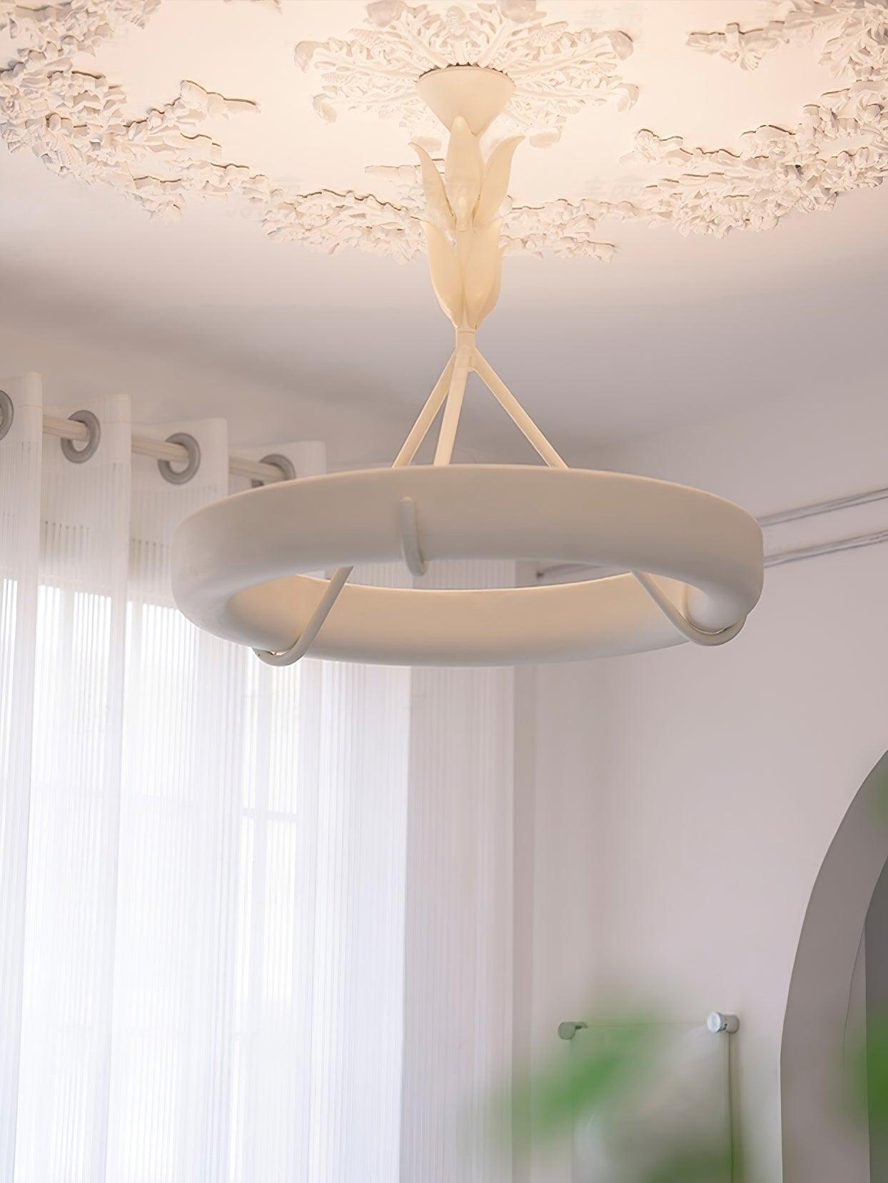 Tinsley Plaster Chandelier - Lamp Outdoor