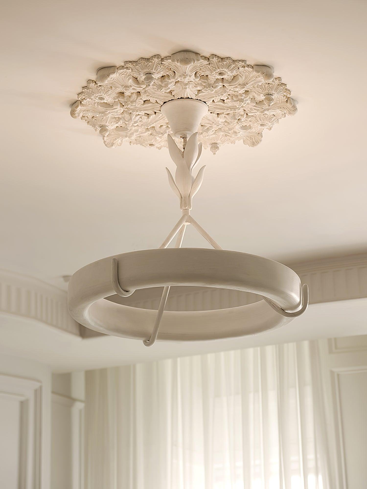 Tinsley Plaster Chandelier - Lamp Outdoor