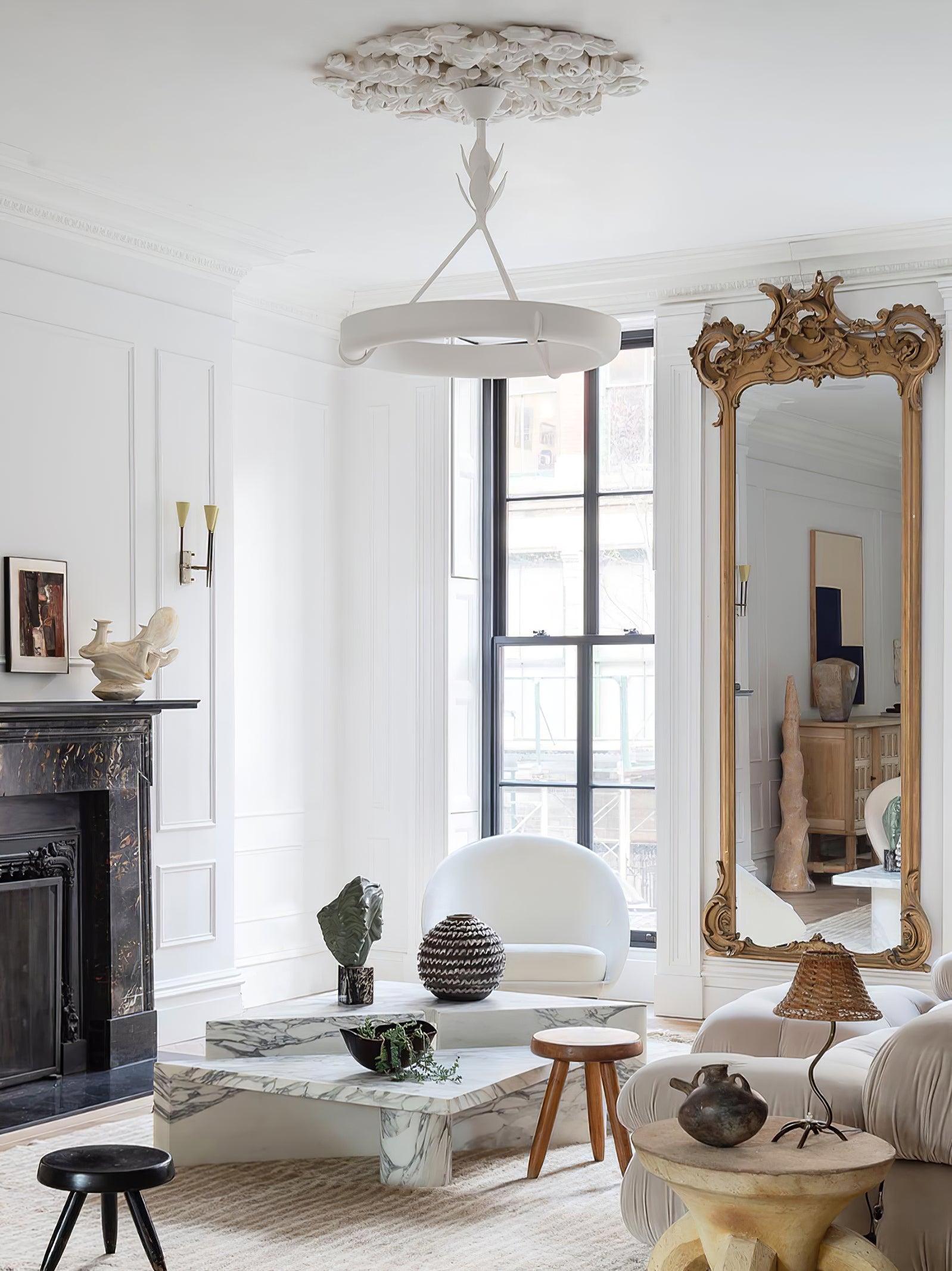 Tinsley Plaster Chandelier - Lamp Outdoor
