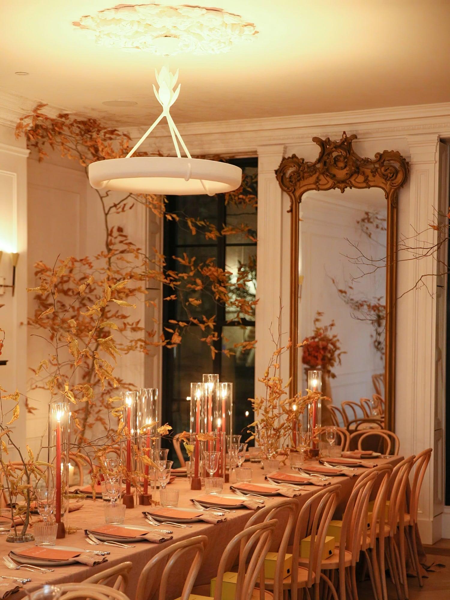 Tinsley Plaster Chandelier - Lamp Outdoor