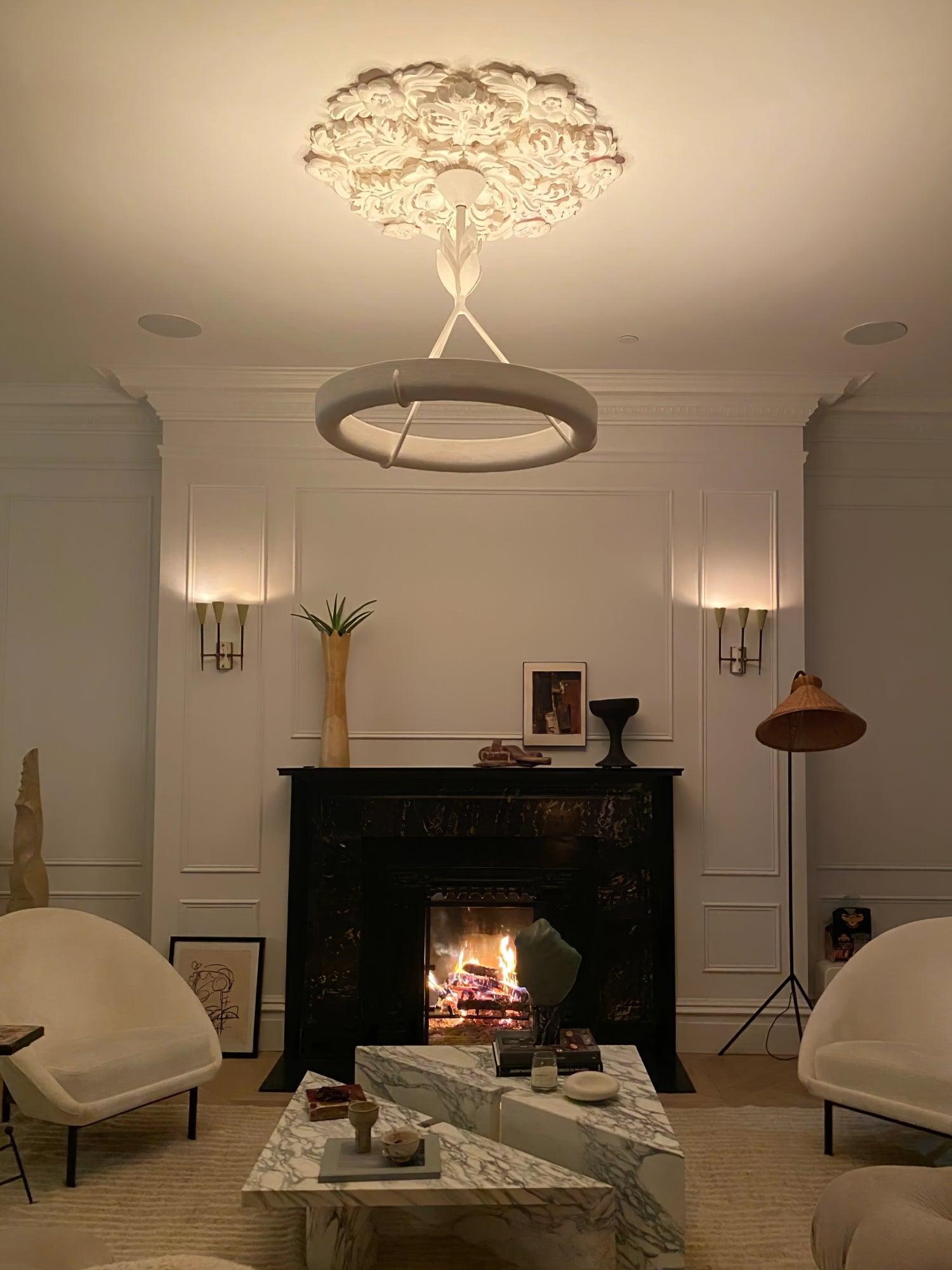 Tinsley Plaster Chandelier - Lamp Outdoor