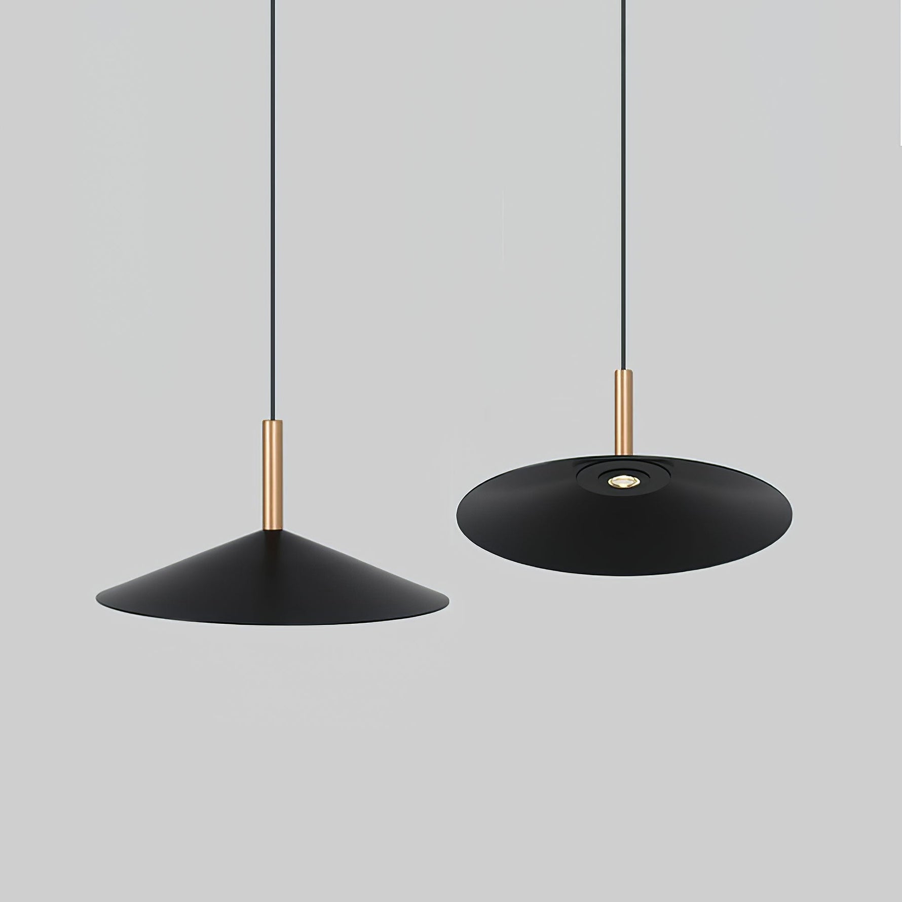Vezoror Conical Metal Pendant Light - Lamp Outdoor