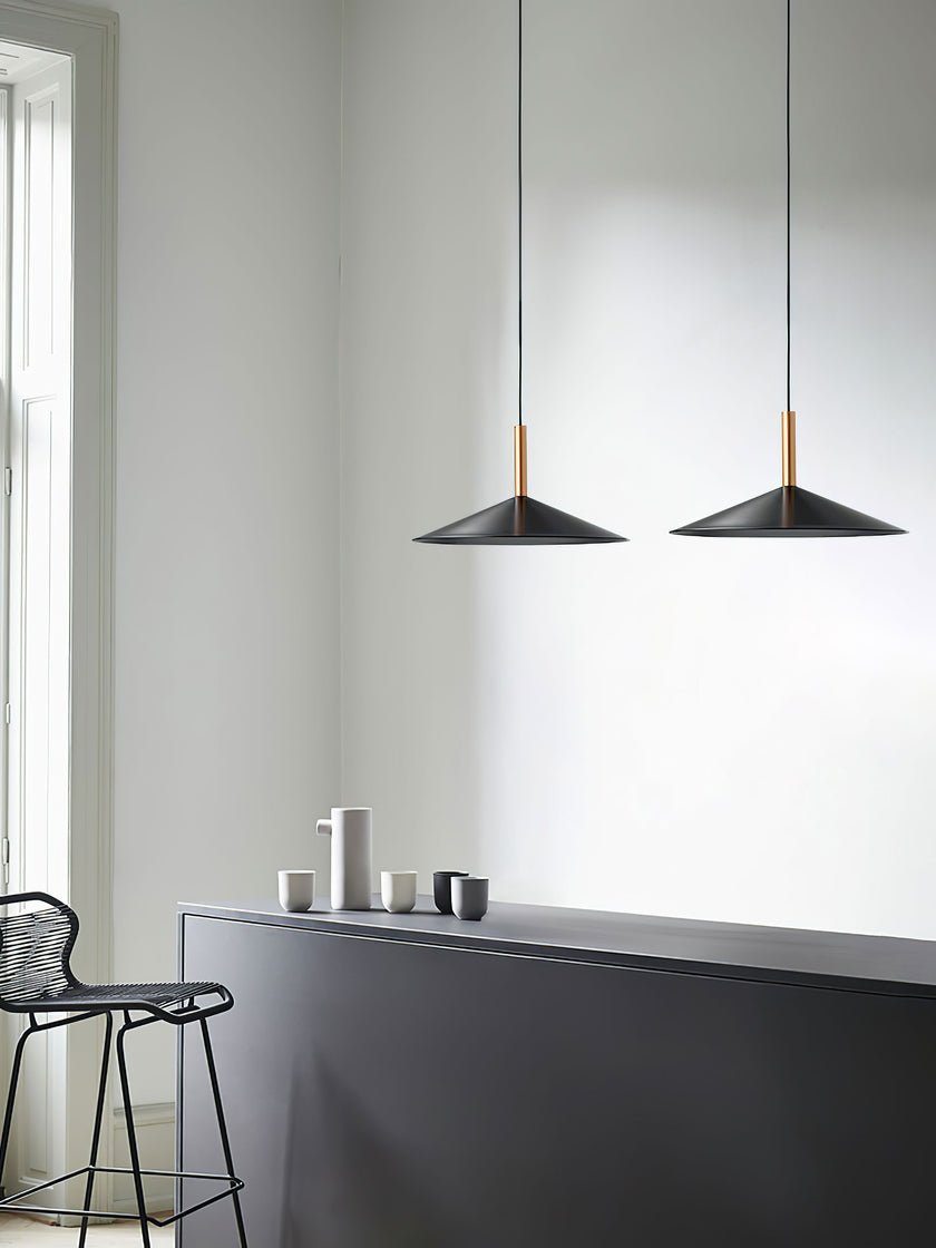 Vezoror Conical Metal Pendant Light - Lamp Outdoor