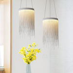 Aluminum Chain Tassel Pendant Light - Lamp Outdoor