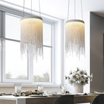 Aluminum Chain Tassel Pendant Light - Lamp Outdoor