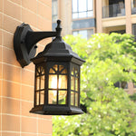 Waterproof Aluminum Alloy Glass LED European Style Outdoor Wall Lights - Lamp Outdoor