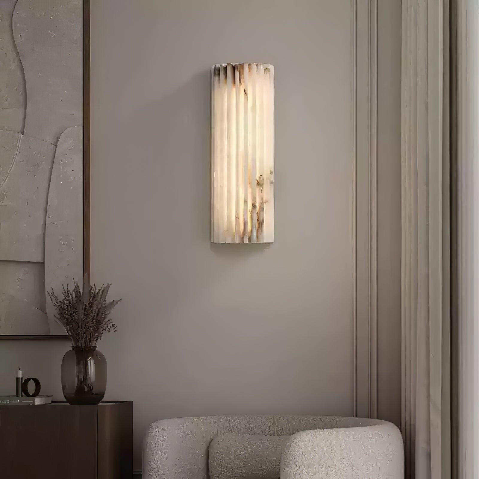 Orcarion Alabaster Wall Lamp - Lamp Outdoor