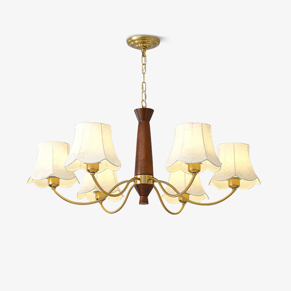 Alyssa Fabric Chandelier - Lamp Outdoor