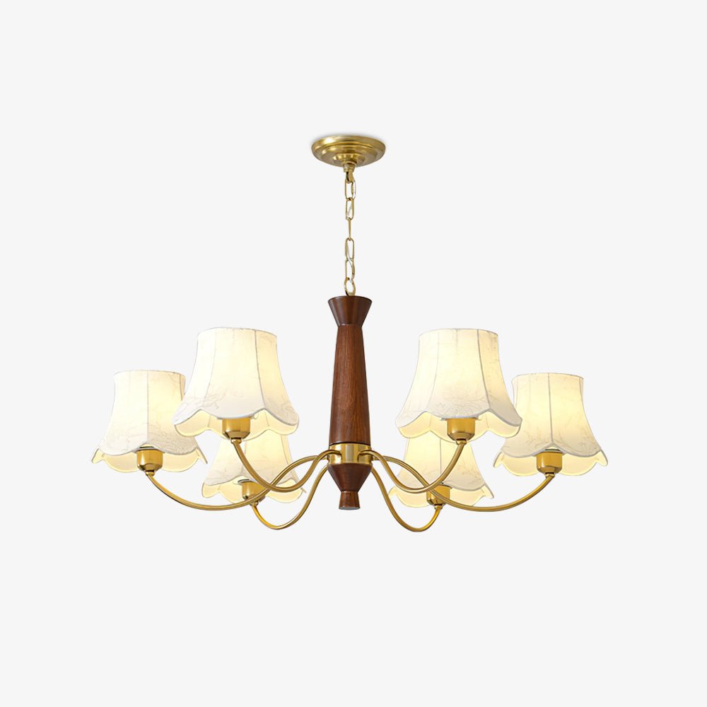 Alyssa Fabric Chandelier - Lamp Outdoor