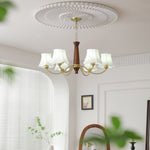 Alyssa Fabric Chandelier - Lamp Outdoor