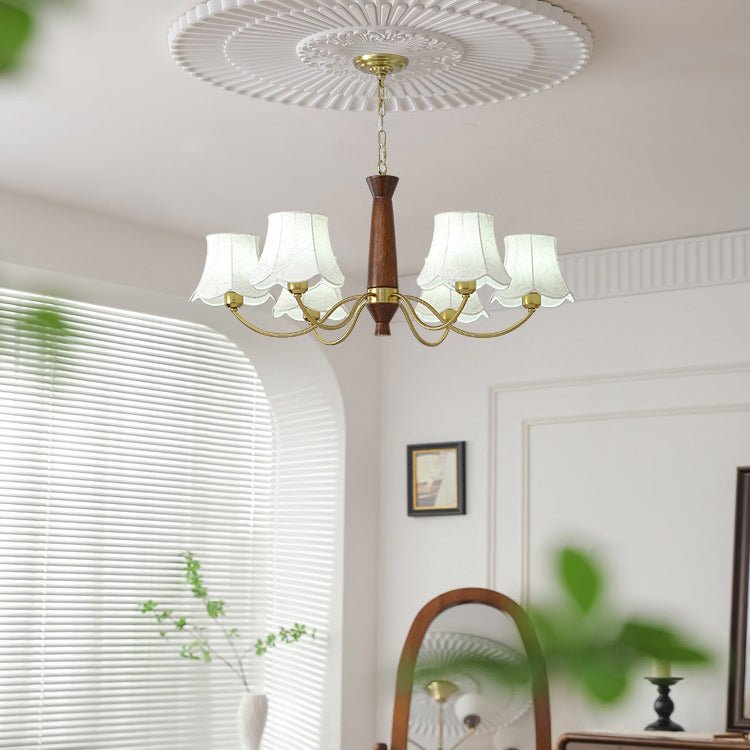 Alyssa Fabric Chandelier - Lamp Outdoor