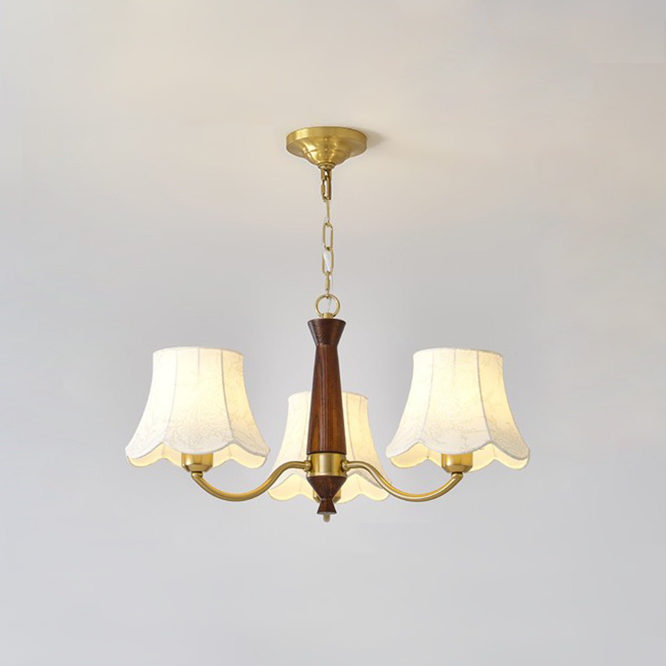 Alyssa Fabric Chandelier - Lamp Outdoor