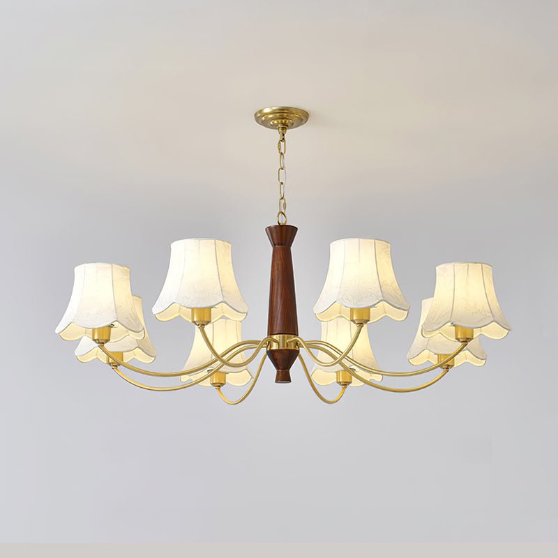 Alyssa Fabric Chandelier - Lamp Outdoor