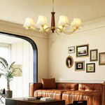 Alyssa Fabric Chandelier - Lamp Outdoor