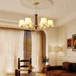 Alyssa Fabric Chandelier - Lamp Outdoor
