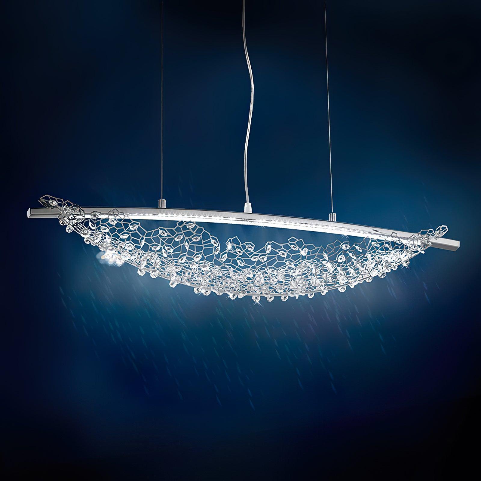 Elvarin Crystal Pendant Light - Lamp Outdoor