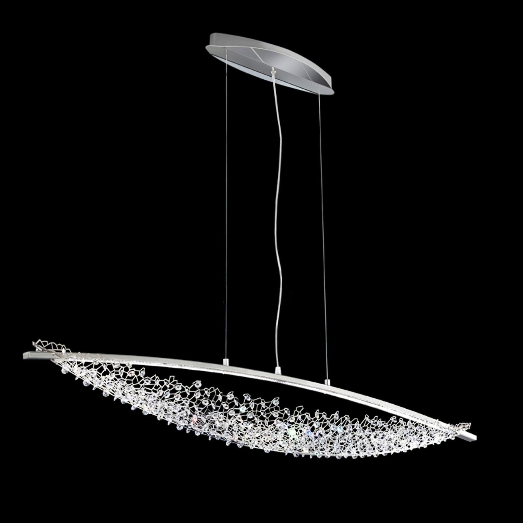 Elvarin Crystal Pendant Light - Lamp Outdoor