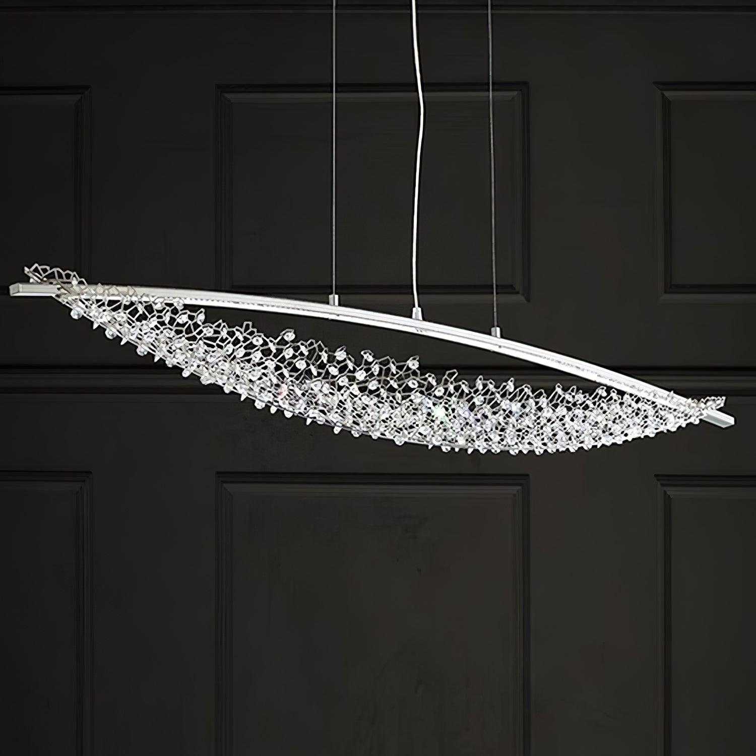 Elvarin Crystal Pendant Light - Lamp Outdoor