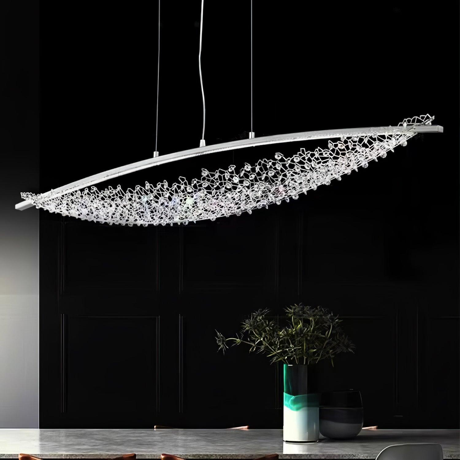 Elvarin Crystal Pendant Light - Lamp Outdoor