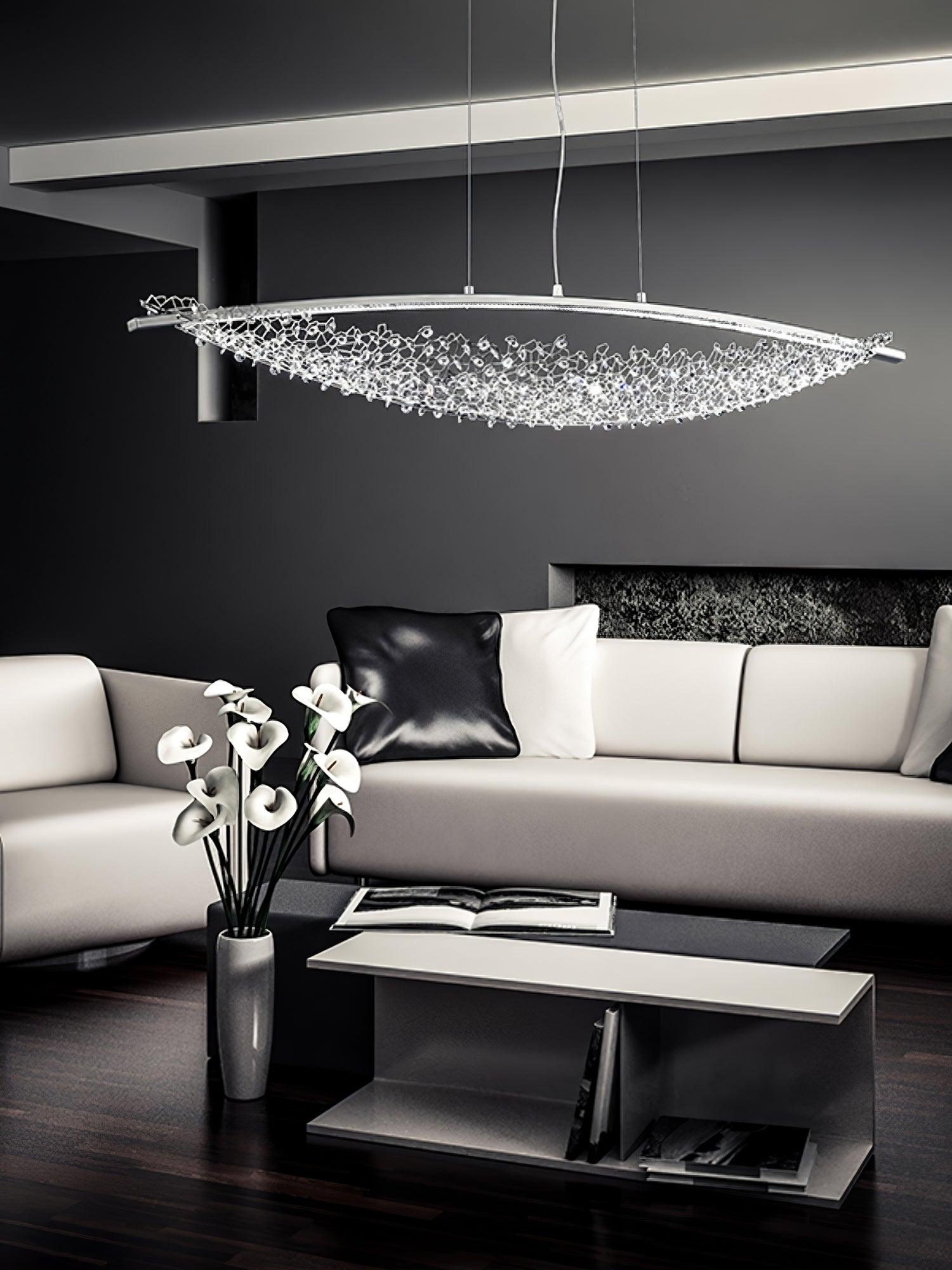 Elvarin Crystal Pendant Light - Lamp Outdoor