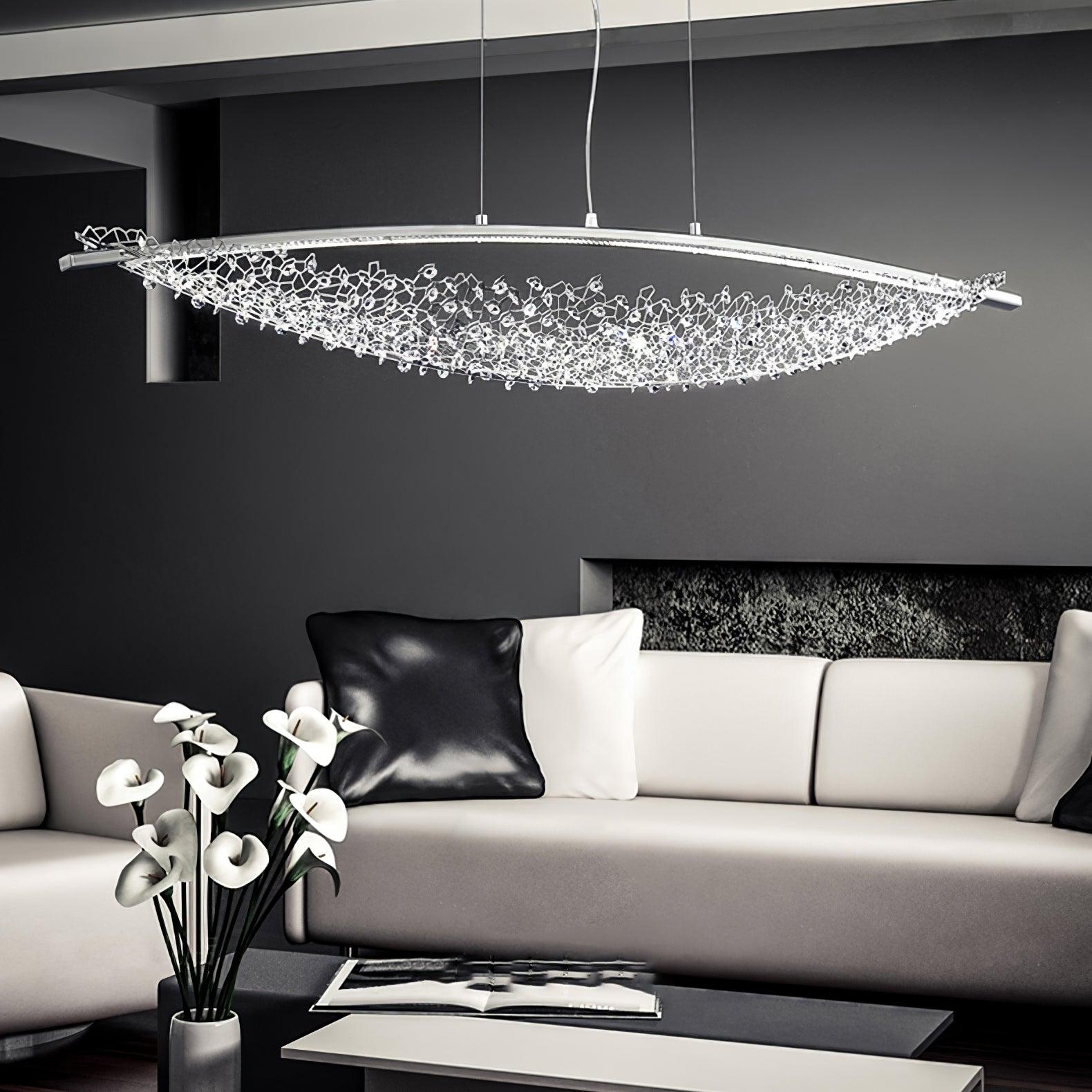 Elvarin Crystal Pendant Light - Lamp Outdoor