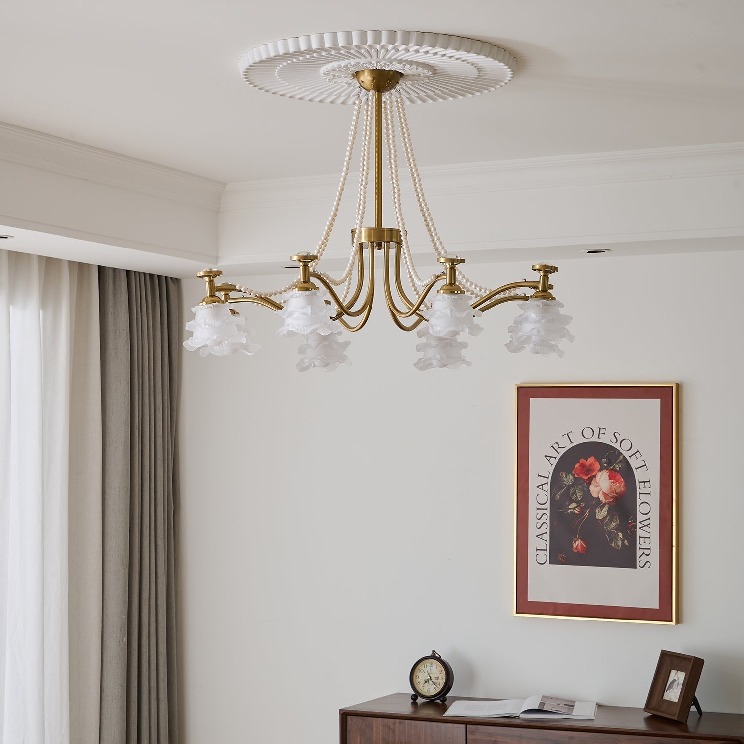 Amaris Rose Chandelier - Lamp Outdoor