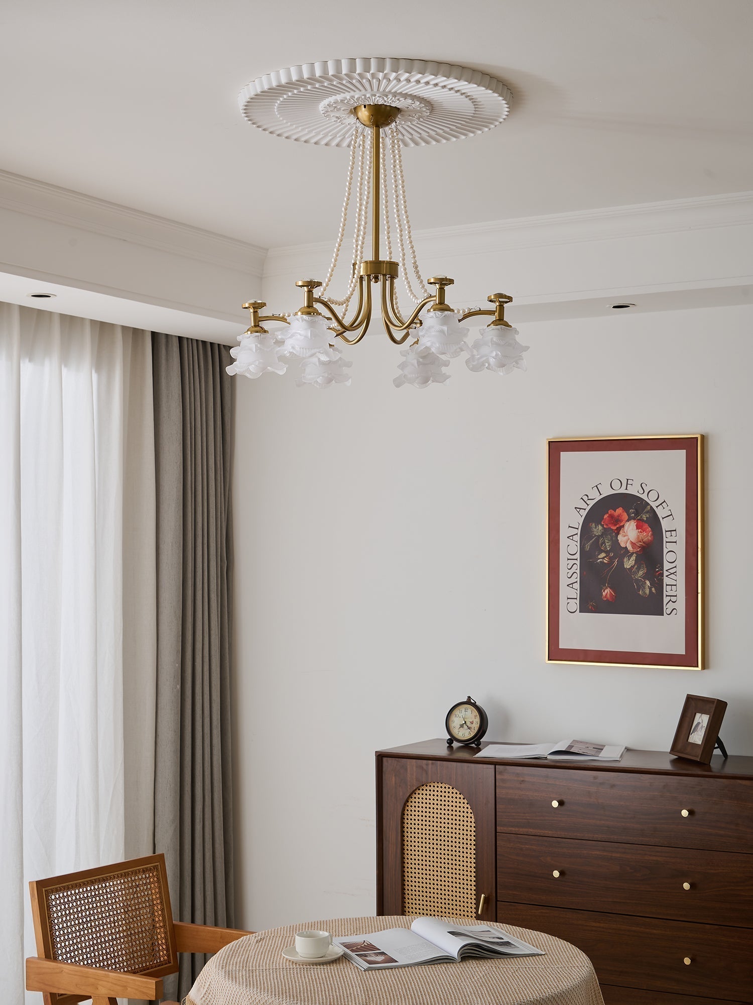 Amaris Rose Chandelier - Lamp Outdoor